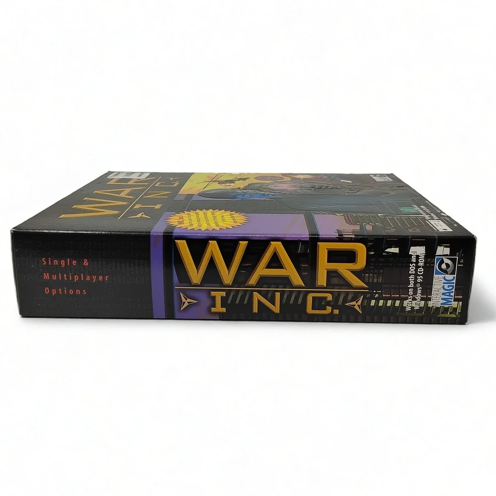 War Inc. PC Big Box Game 1997 Interactive Magic Strategy DOS Simulation Retro